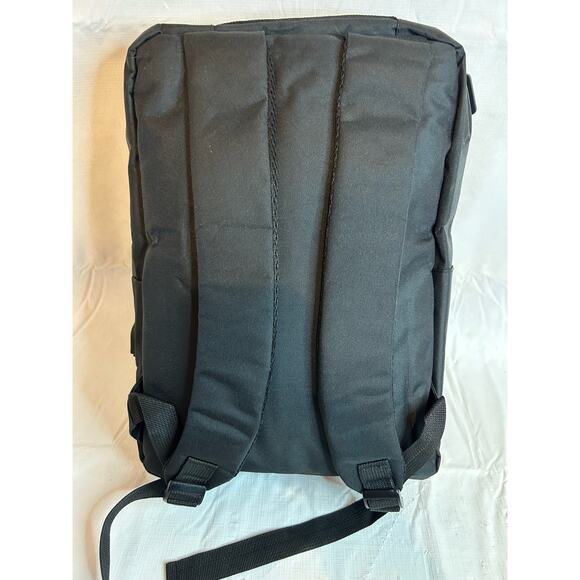 NWOT Black Charging Backpack 16" tall - Picture 3 of 3